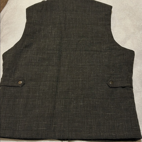 Nordstrom Charcoal Quilted Vest - Picture 3 of 5